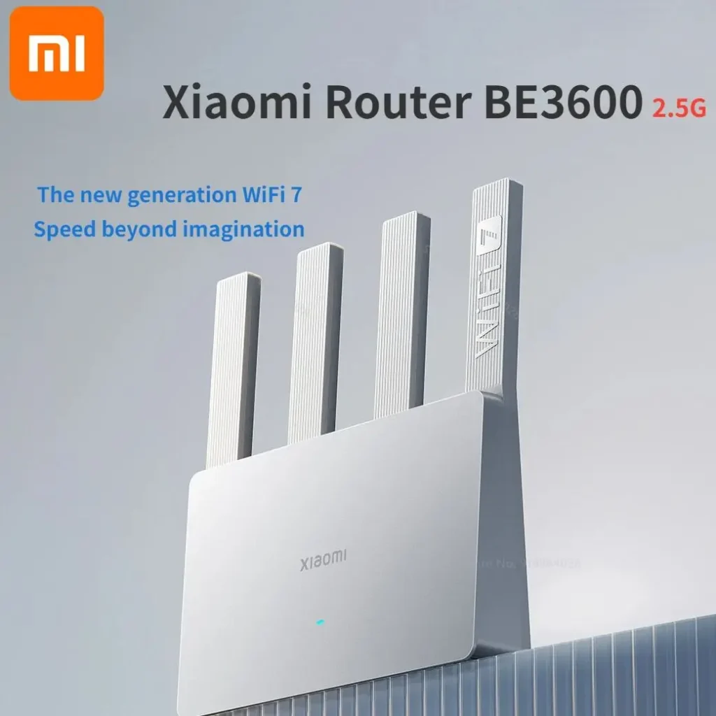 Router Wi-Fi Xiaomi BE3600 · Wi-Fi 7