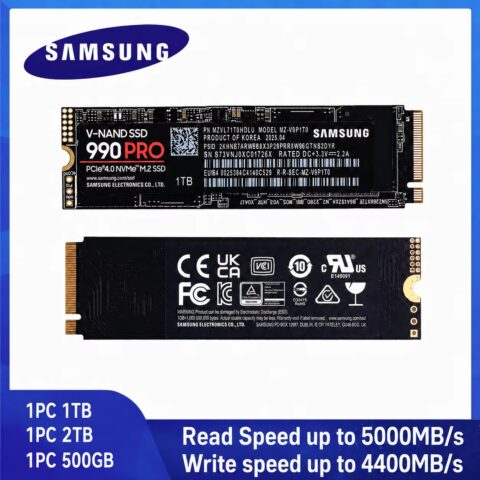 SAMSUNG SSD 990PRO unidad de estado sólido PCIe 4,0 M.2 2280