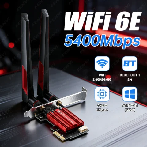 Tarjeta PCIe Wi-Fi · AX210
