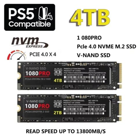 Unidad de estado sólido interna 1080 PRO M.2 NVMe PCIe4.0