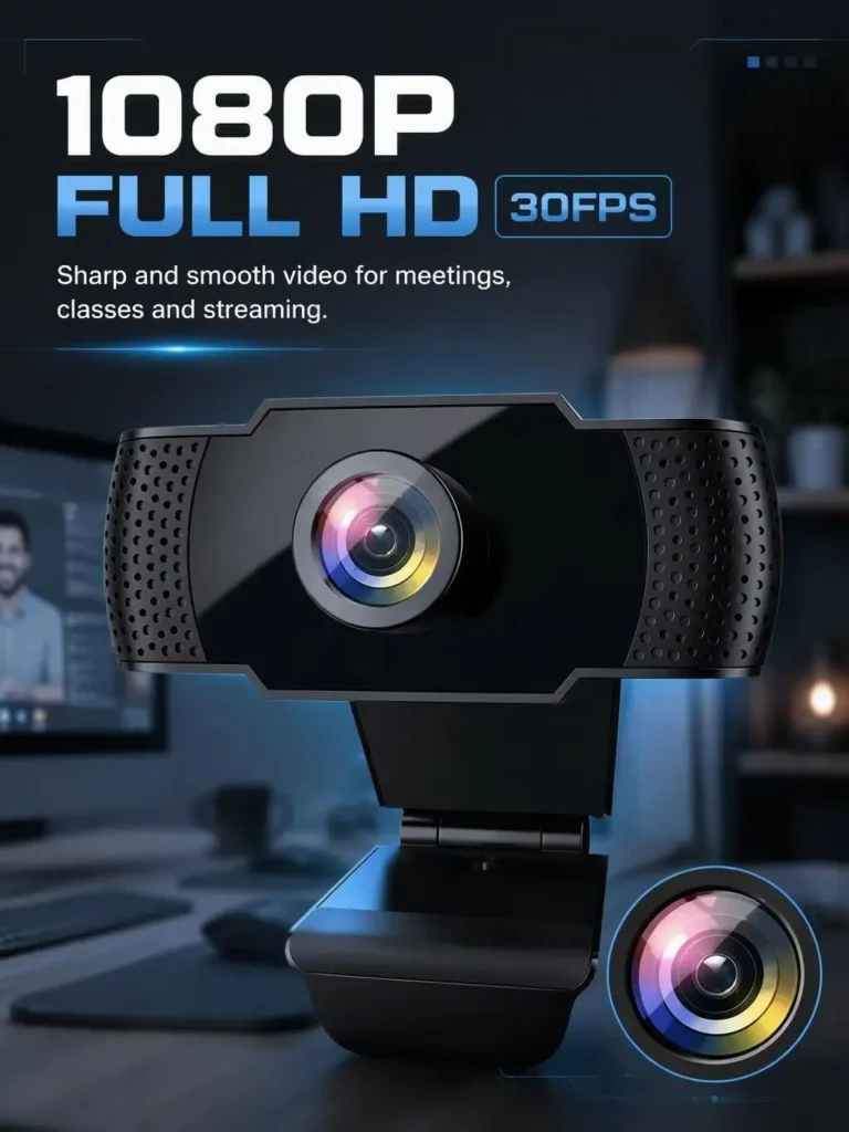 Webcam USB · 1080P